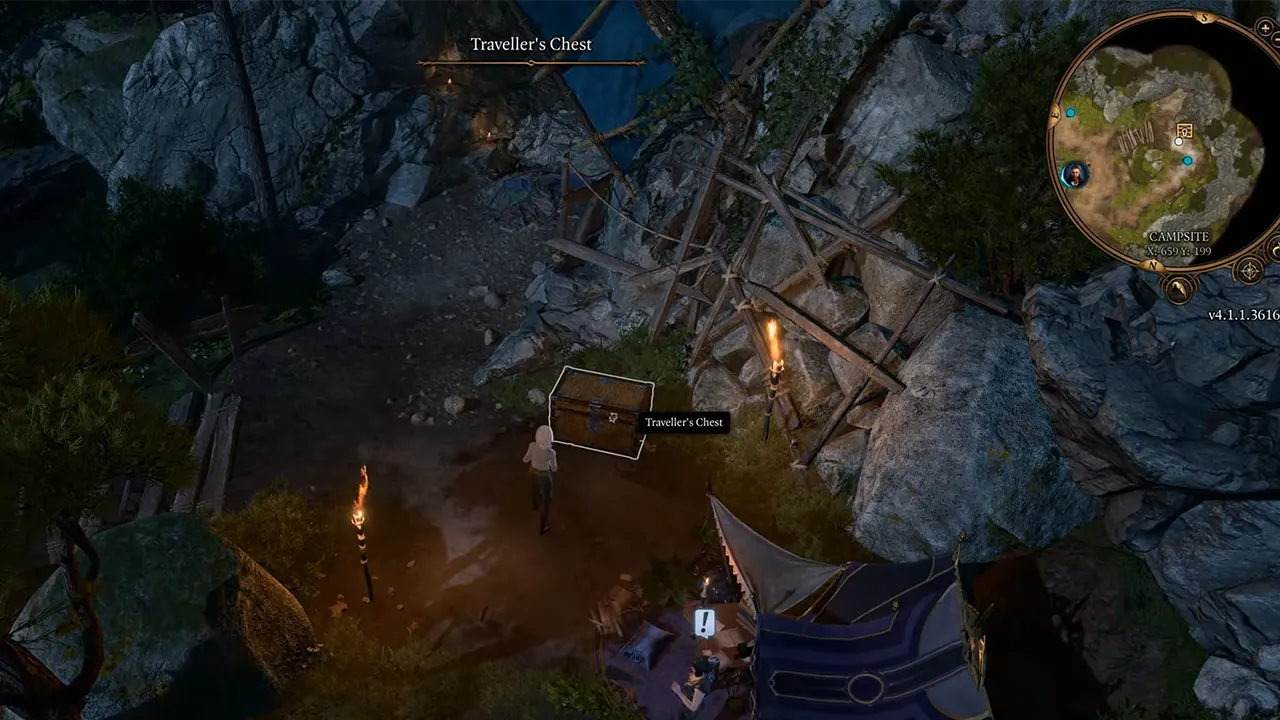 how to store items in baldur's gate 3