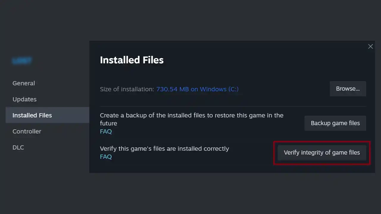 verify game files ac6 crashing 