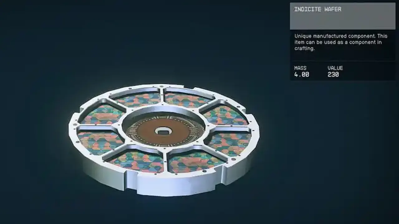 Starfield Indicite Wafer Location