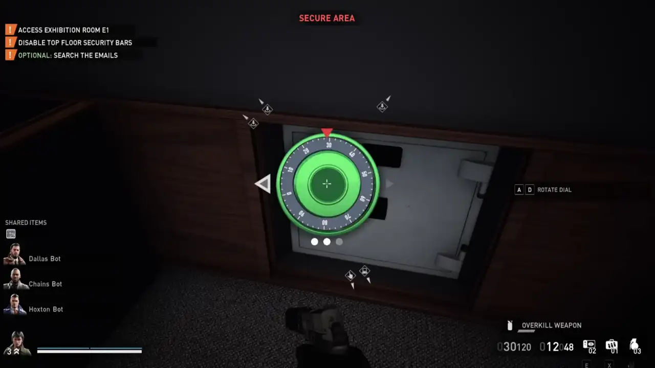 Payday 3 Under The Surphaze Safe Lock