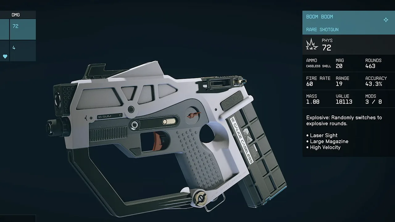 best shotguns ranked in starfield 