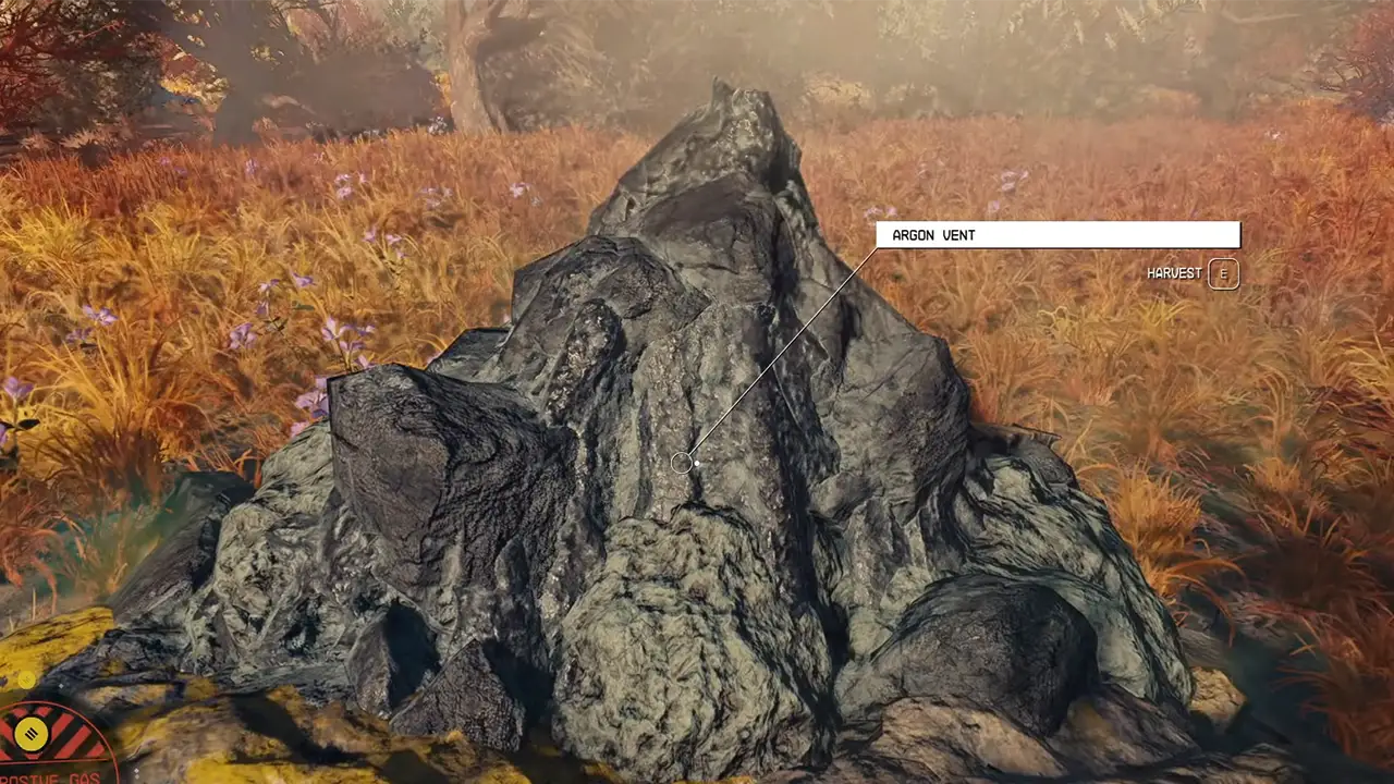 how to harvest gasses in starfield