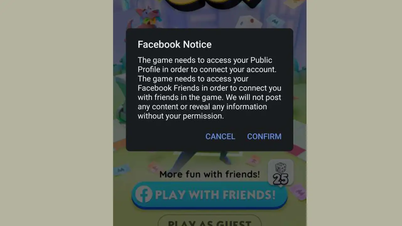 link fb account to monopoly go 