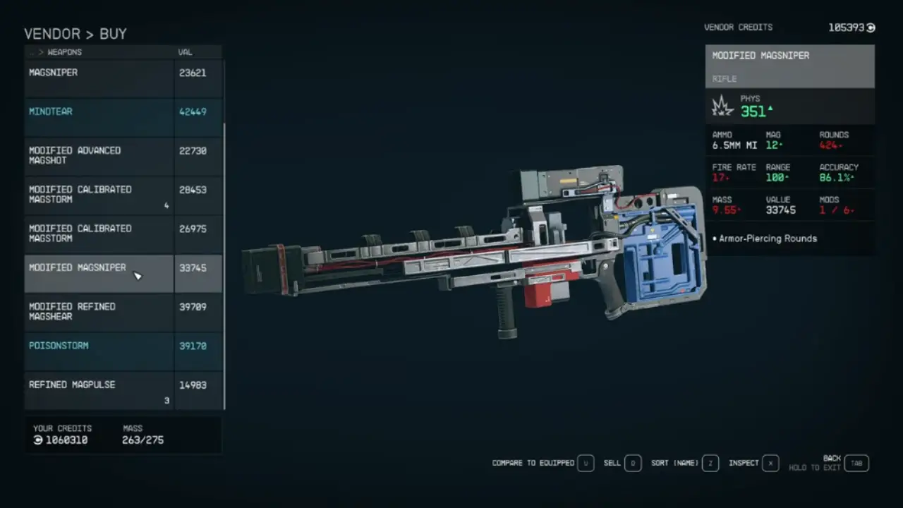 Where To Find Mag Sniper In Starfield