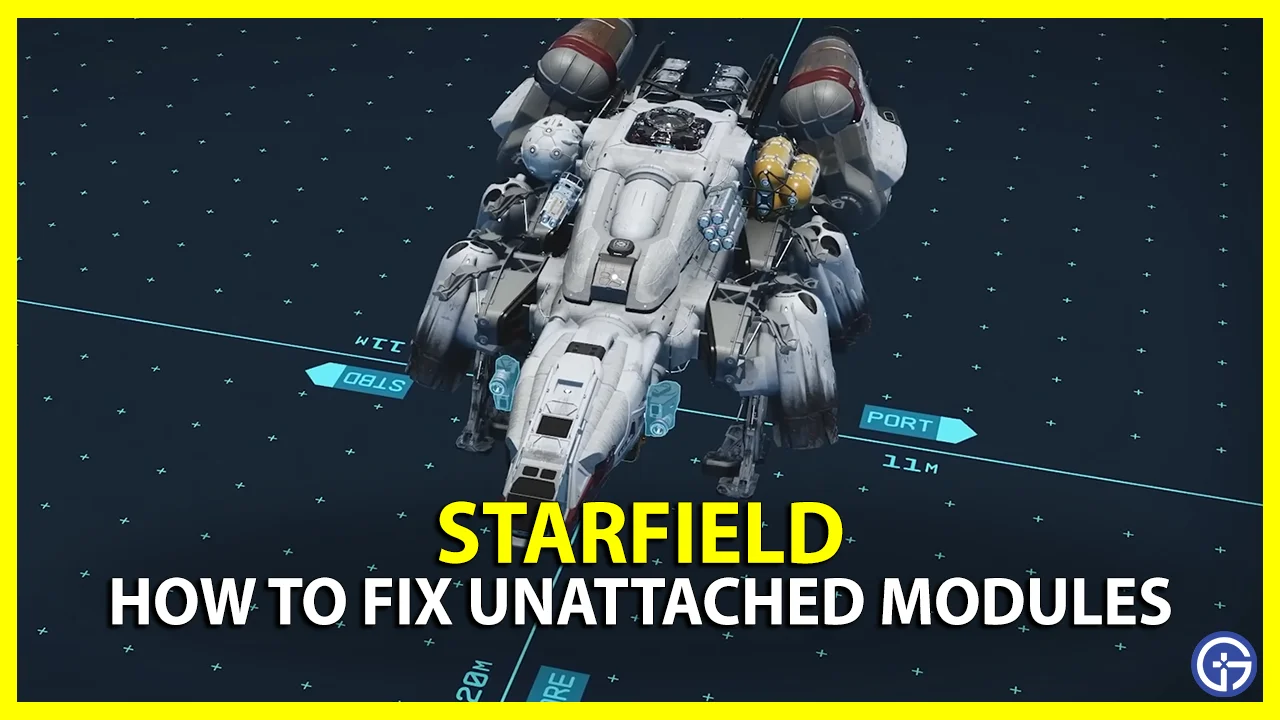 How To Fix Unattached Modules In Starfield (Ship Builder Menu)