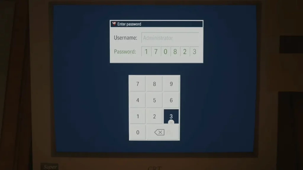Alan Wake 2 Wellness Center Computer Password