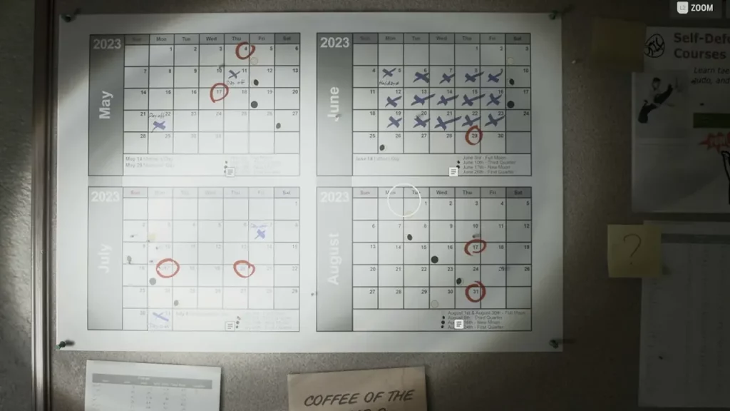 Alan Wake 2 Wellness Center Computer Password Clue