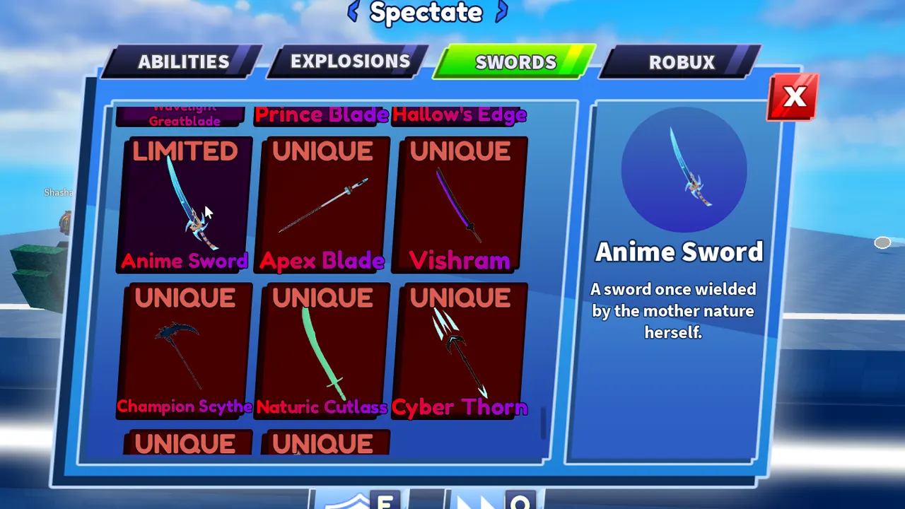 How To Get The Anime Sword In Blade Ball