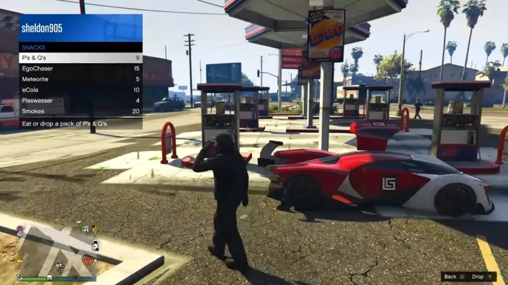 How to Eat Snacks in GTA 5