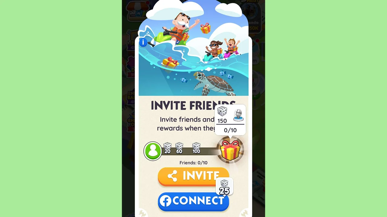 How To Complete Invite Bar In Monopoly Go Fast