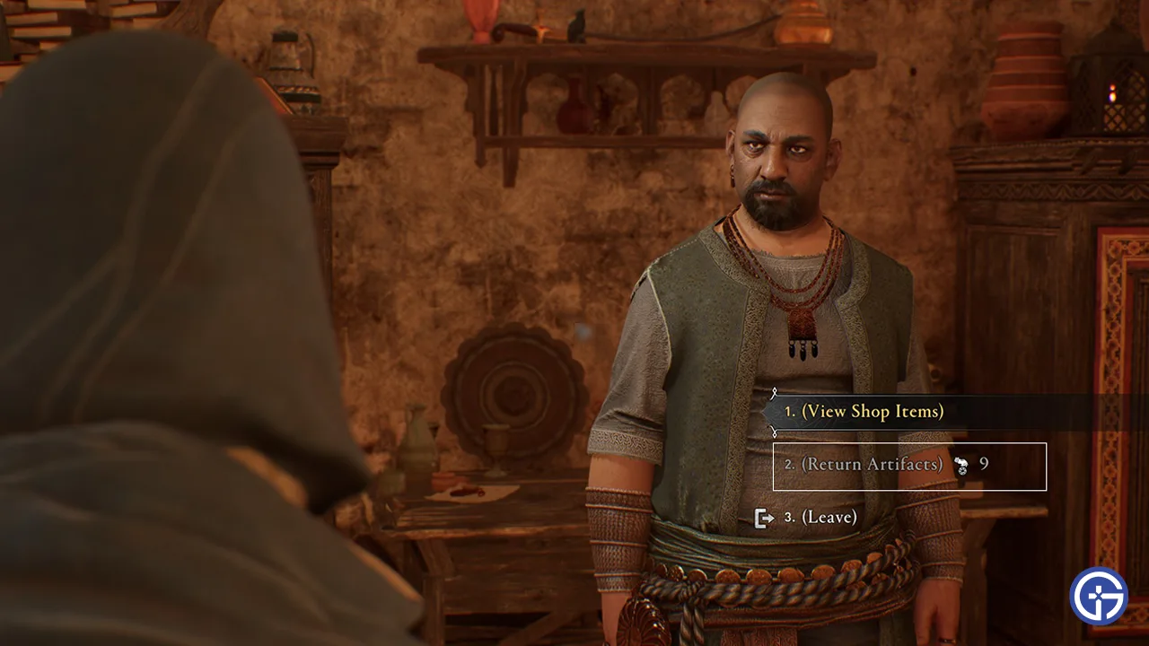 AC Mirage Artifacts Grayed Out Fix 