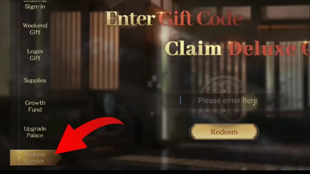 how to redeem totk gift codes