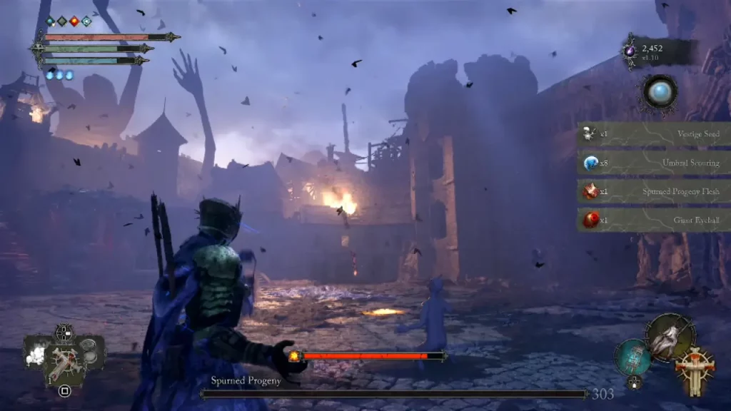kill Spurned Progeny to get Mana Regen Ring in Lords of the Fallen