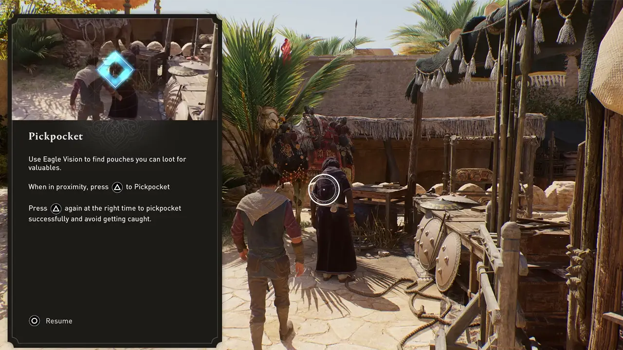 How To Pass Pickpocket Minigame In AC Mirage
