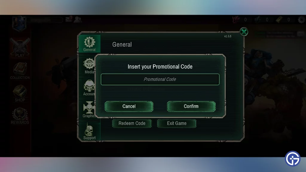 Warpforge Codes Warhammer 40k