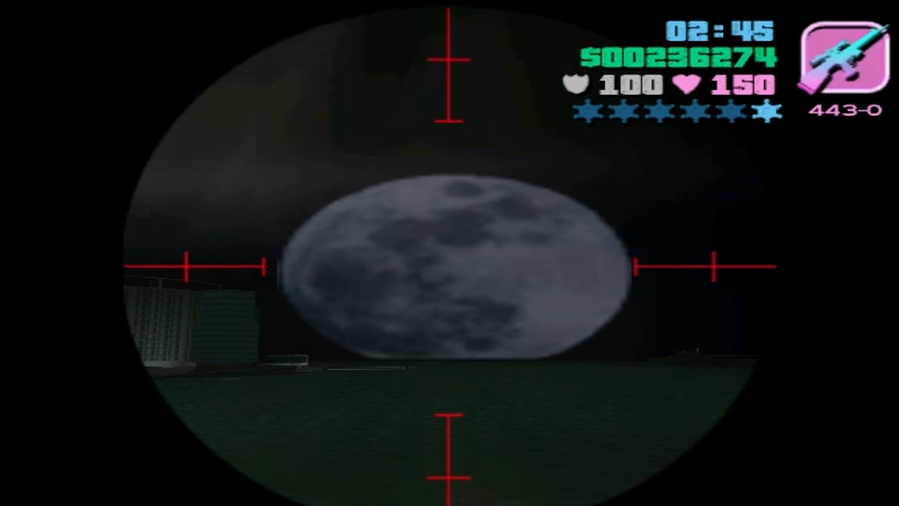 GTA Vice City Moon Easter Egg Explained