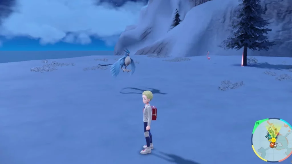 Articuno's Location In Pokemon SV Indigo Disk DLC