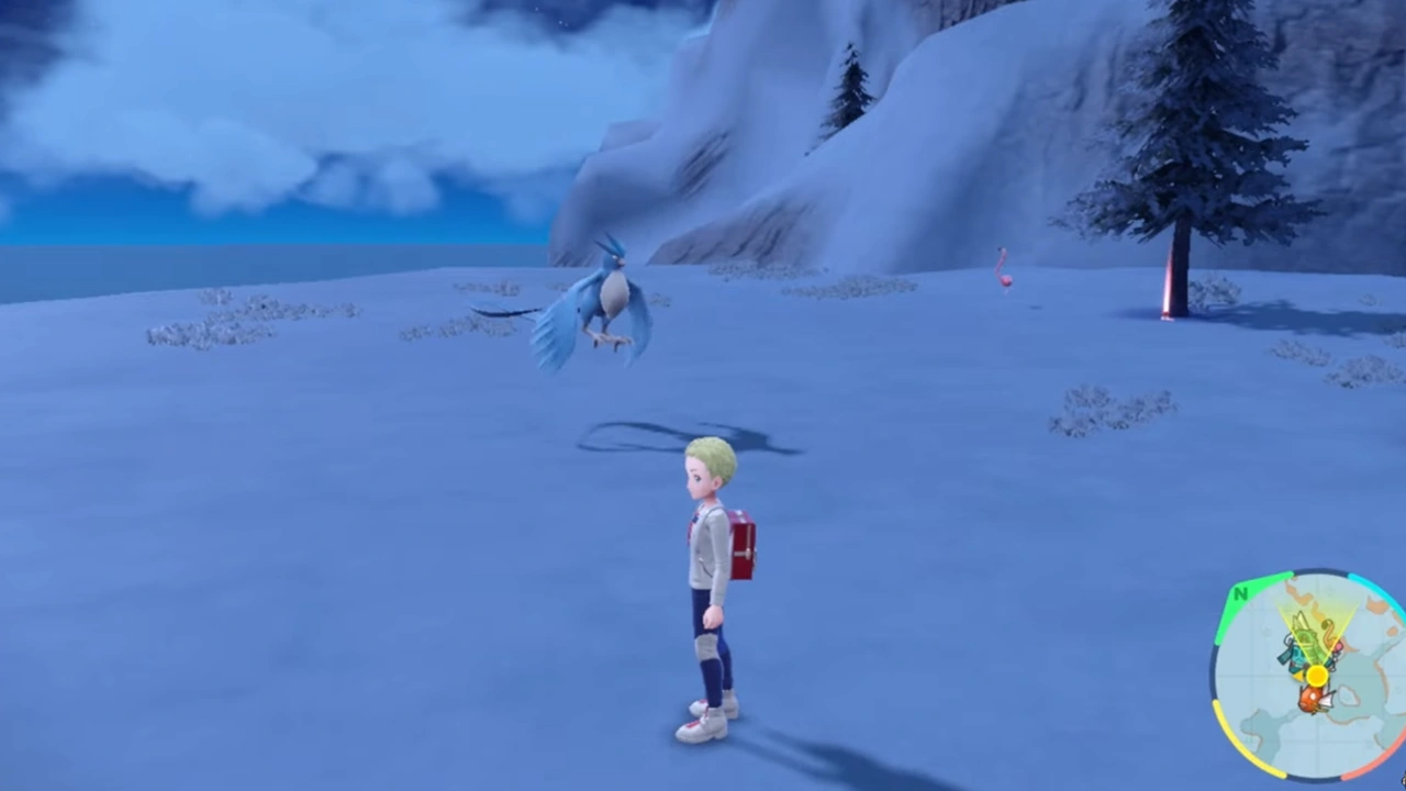 Articuno's Location In Pokemon SV Indigo Disk DLC