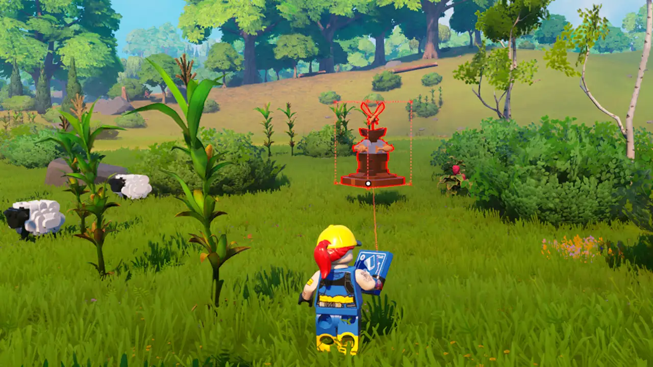 Can You Move Your Village In LEGO Fortnite