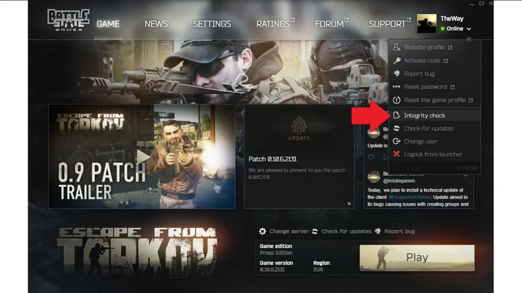 How to Fix the Error 103003 in Escape from Tarkov