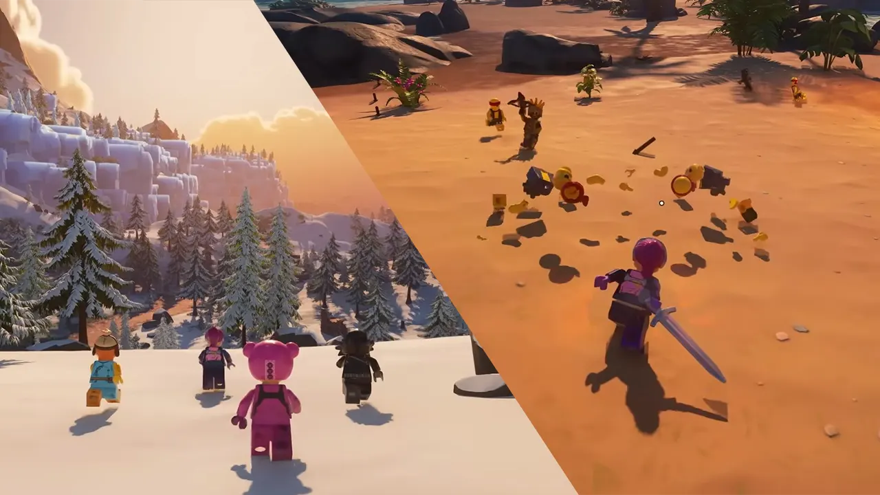 How To Avoid Being Hot Or Cold In LEGO Fortnite