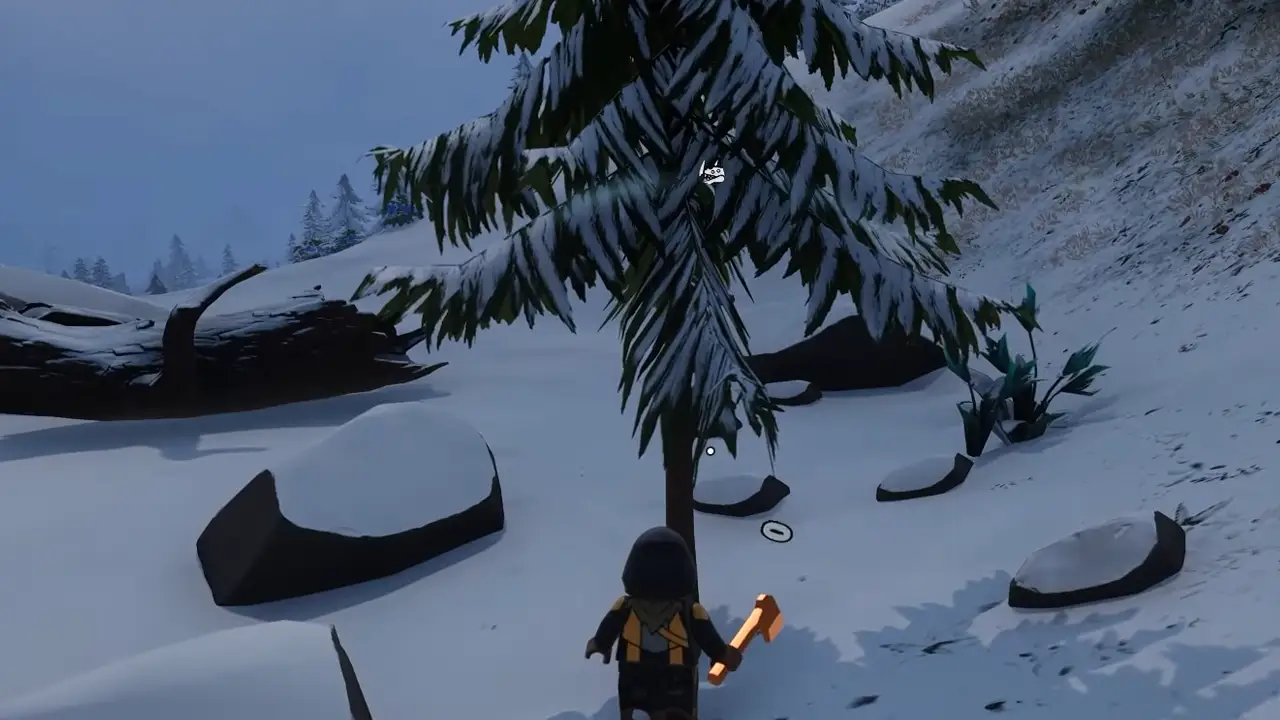 LEGO Fortnite How To Get Frostpine & Craft Frostpine Rods