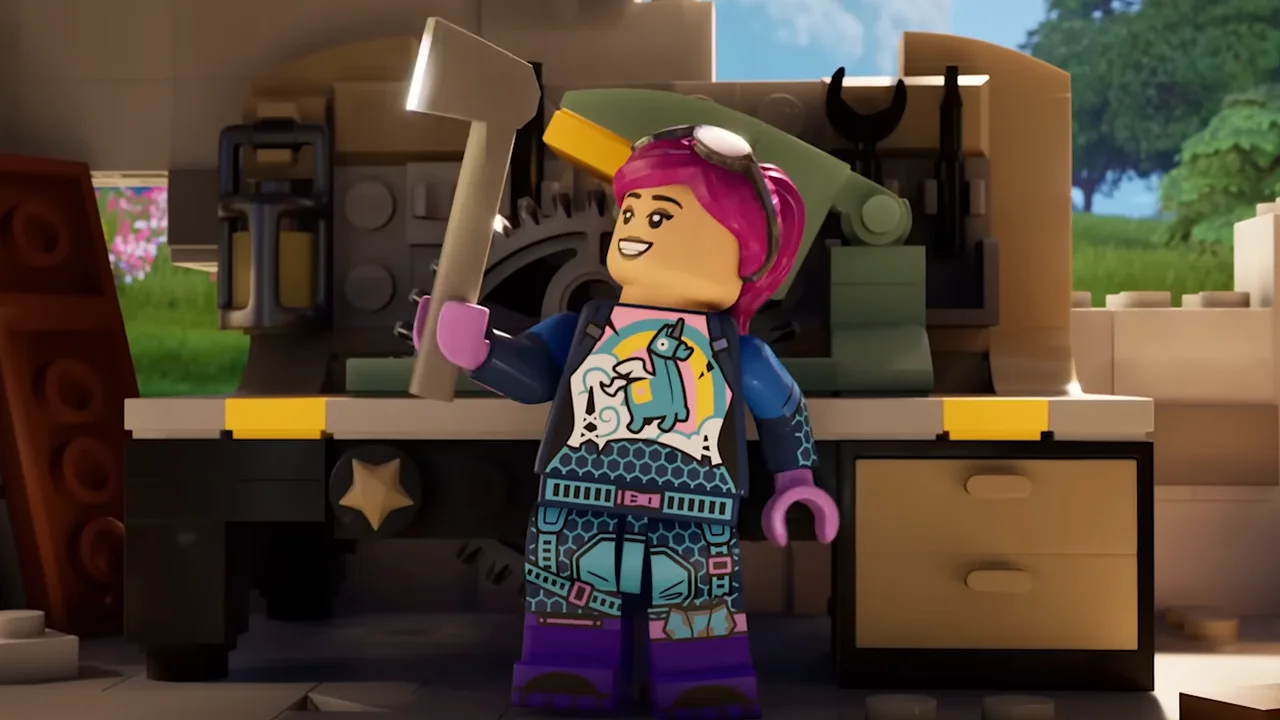 How To Get Uncommon Axe In LEGO Fortnite