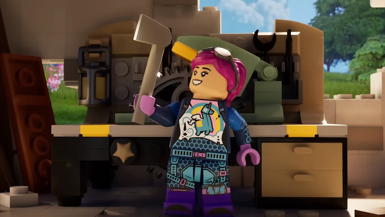 How To Make And Upgrade Crafting Bench In LEGO Fortnite
