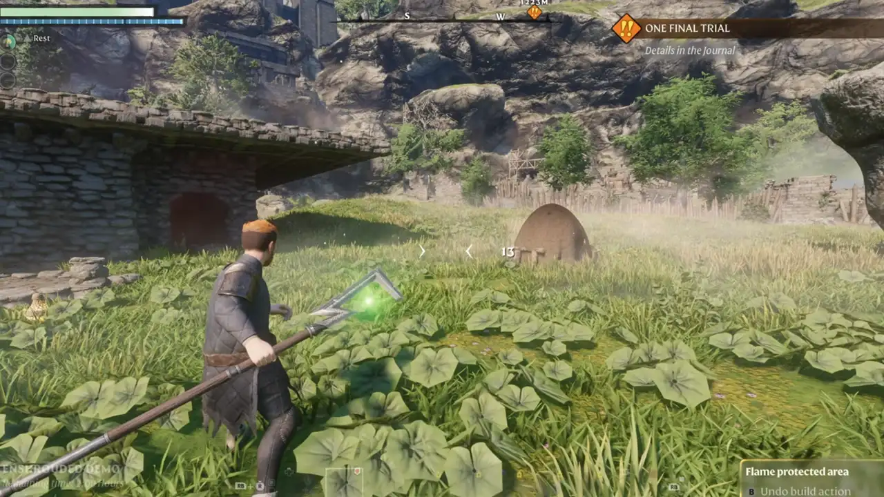 Using a Staff Charge in Enshrouded