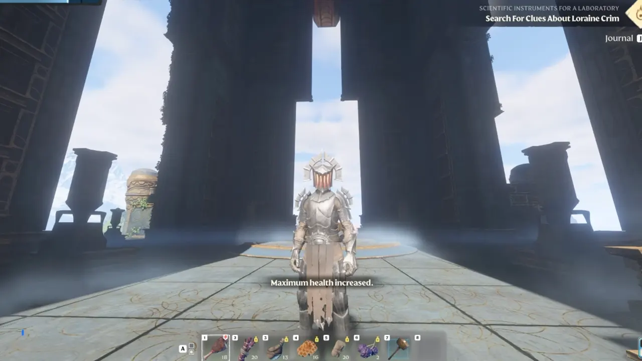 Increasing health in Enshrouded
