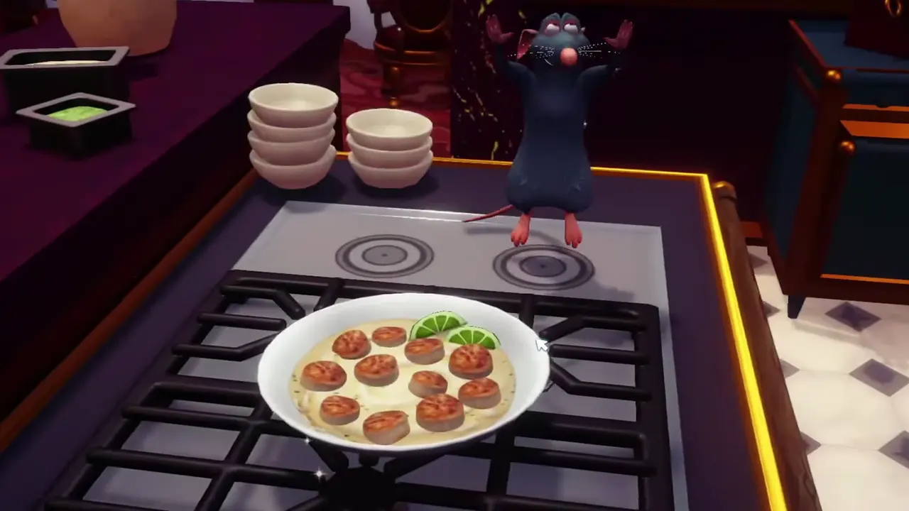 How To Make Creamy Garlic Scallops In Disney Dreamlight Valley