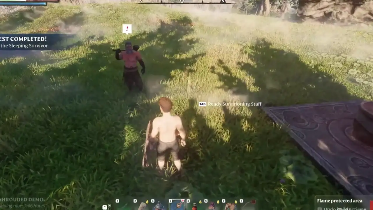 A Blacksmith Survivor in Enshrouded