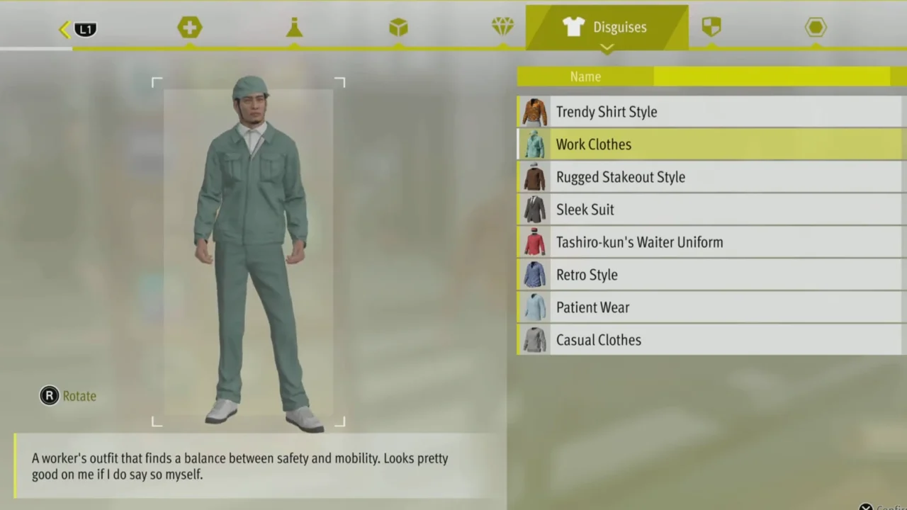 Where To Find Disguise Fundamentals In Lost Judgement The Kaito Files