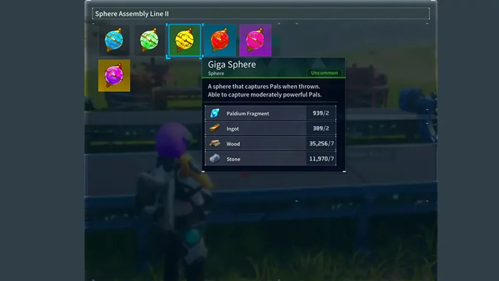 giga sphere