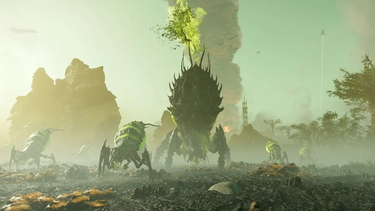 Helldivers 2 Bile Spewers Location And How To Beat Them