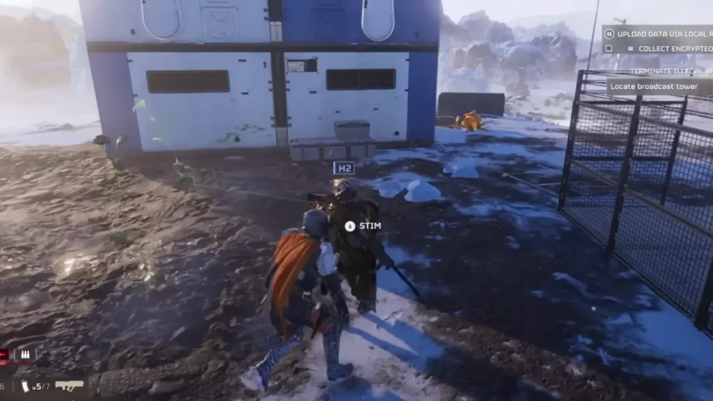 Use a Stim to Heal other Players in Teammates