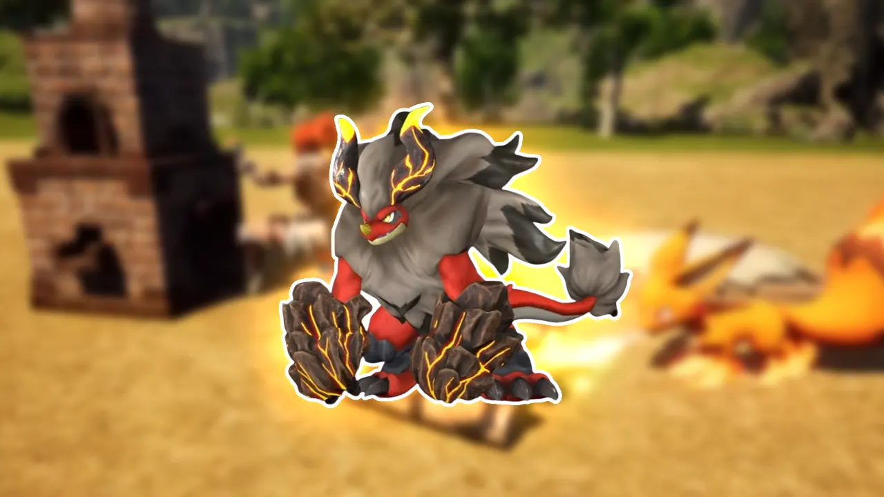 Palworld Blazamut Location & Breeding Guide