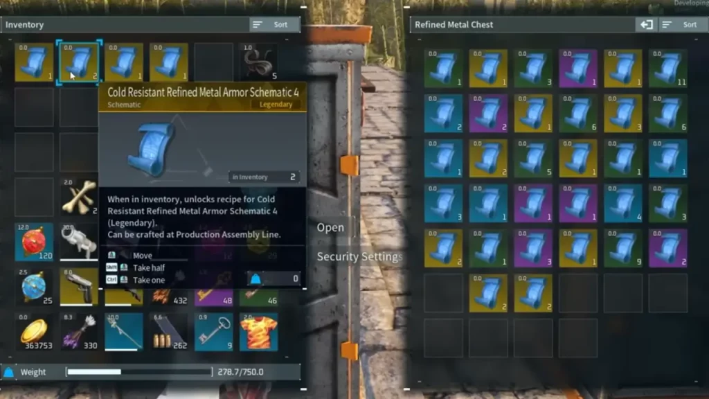 Legendary Schematics can help you unlock powerful weapons and tools in Palworld