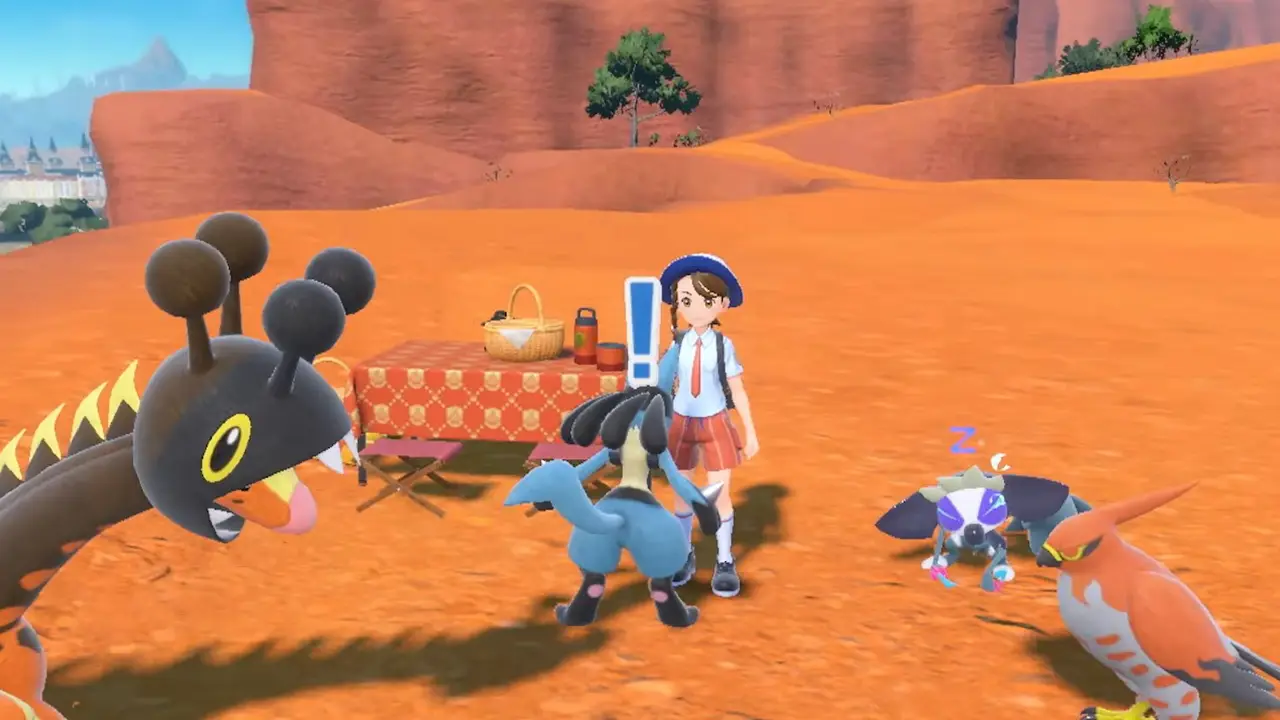 Pokemon SV Picnic Table Invisible And Missing Fix