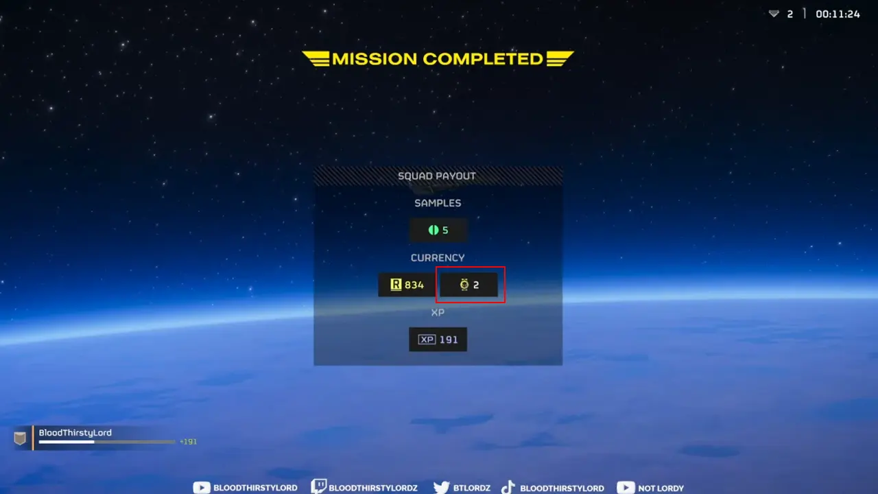 Getting Warbonds as Rewards for Completing Helldivers 2 mission