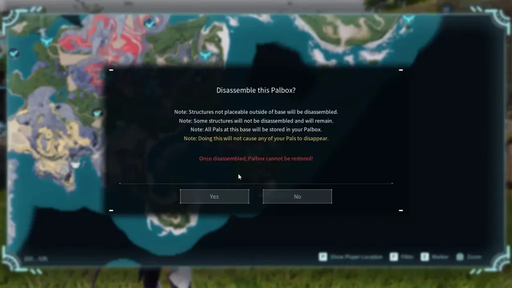 What Happens When You Dismantle the Palworld Base