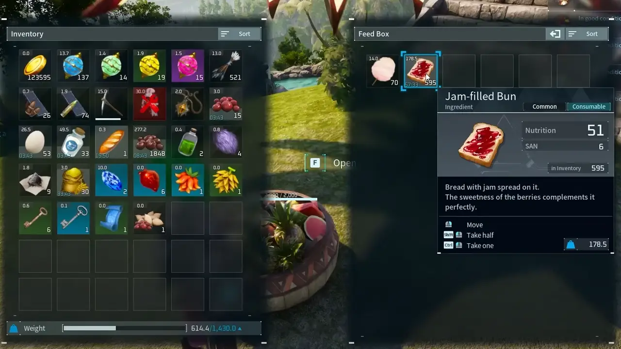 Jam-Filled Buns are one of the best food items you can give to you Pals in Palworld