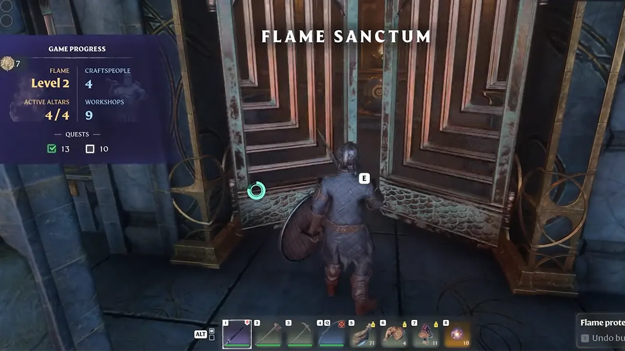 Flame Sanctums In Enshrouded