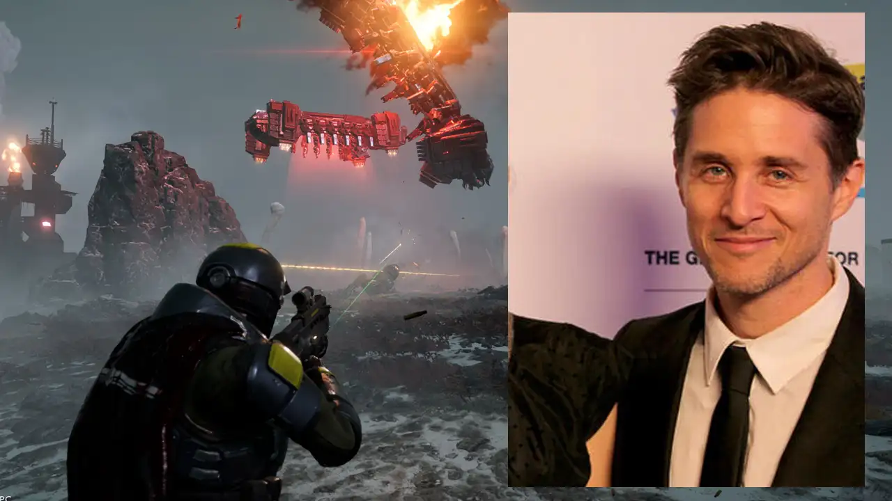 is Yuri Lowenthal voice acting in helldivers 2