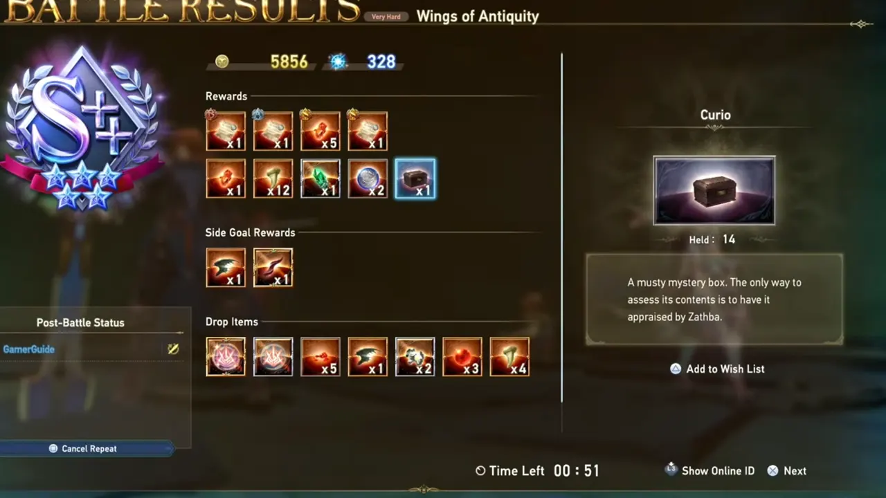 Best Way To Farm Curios In Granblue Fantasy Relink
