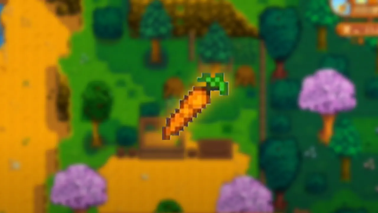 Carrot in Stardew Valley