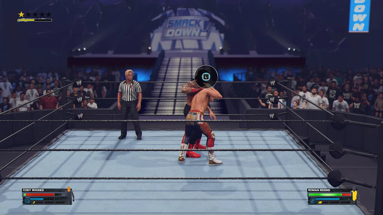 Dragging in WWE 2K24