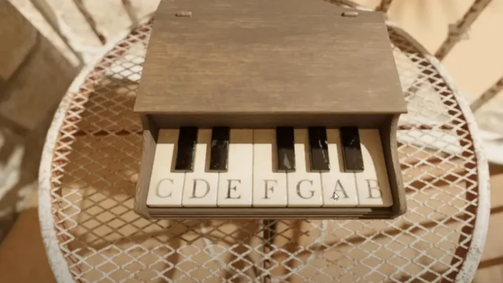 piano keys puzzle answer