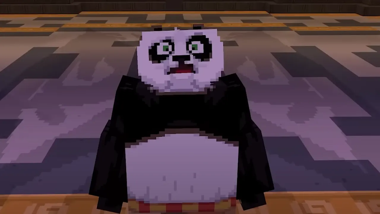 Minecraft Releases Kung Fu Panda DLC