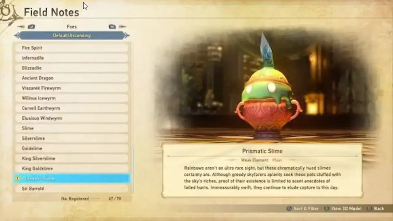 Prismatic Slime in Granblue Fantasy Relink